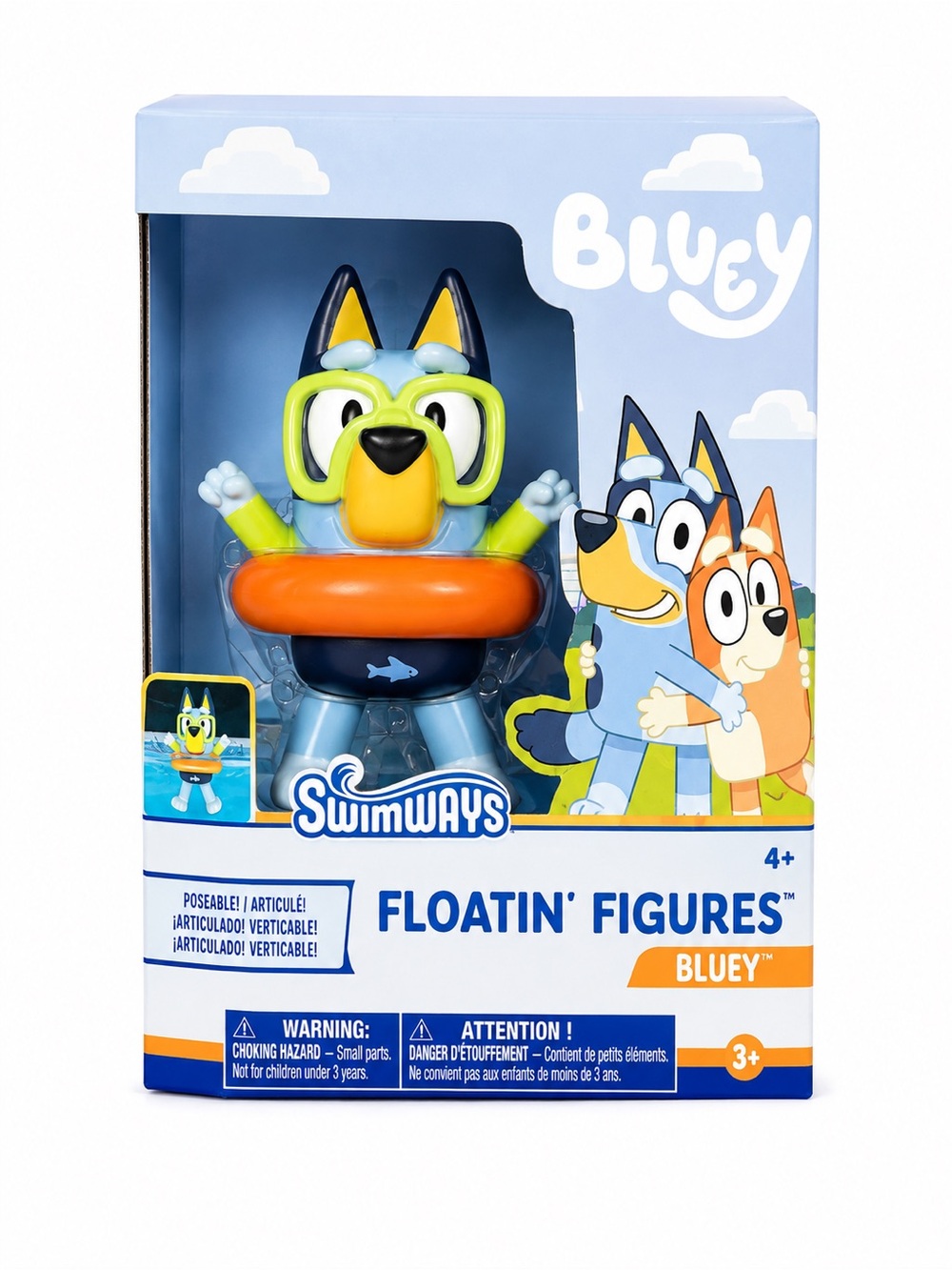 Bluey Floatin' Figures Blue Water Toy